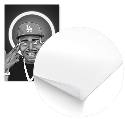 Dababy BnW Rapper - @ColorizeStudio