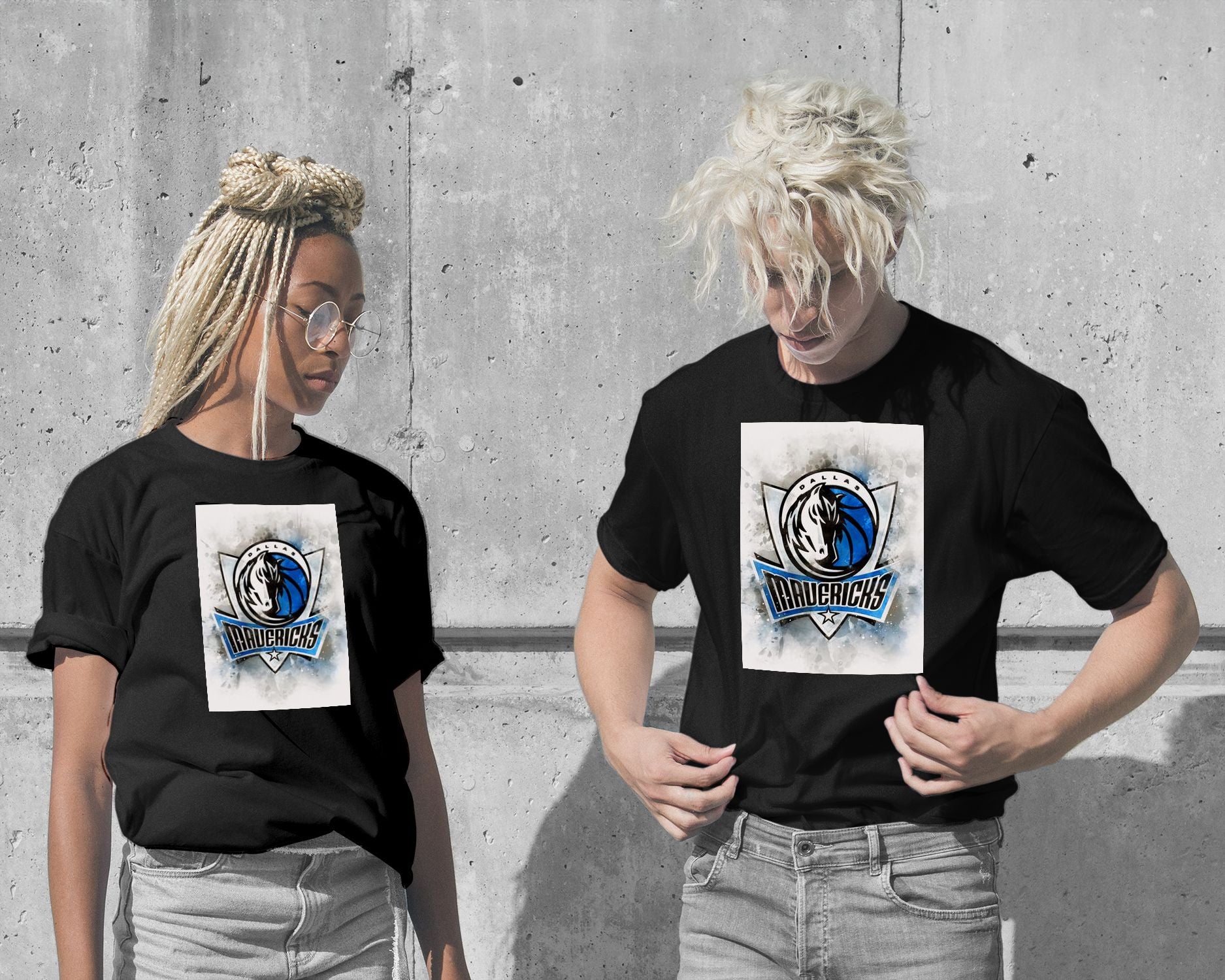 T-Shirt-Dallas Mavericks - @ArtStyle-wow.fan