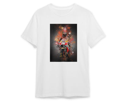 Tee dani pedrosa in watercolors art - @Baracca