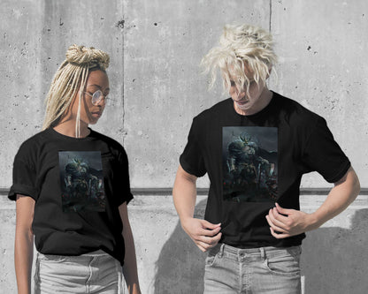 T-Shirt-Dark Knight - @LordCreative-wow.fan