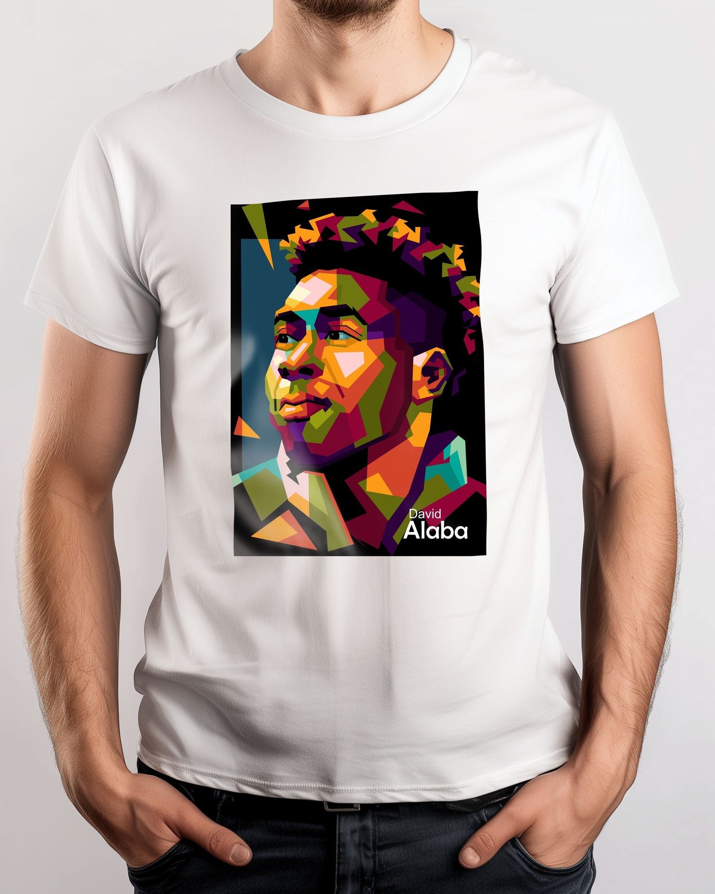 Tee David Alaba in wpap pop art - @Mirupop_06
