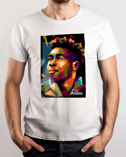 Tee David Alaba in wpap pop art - @Mirupop_06