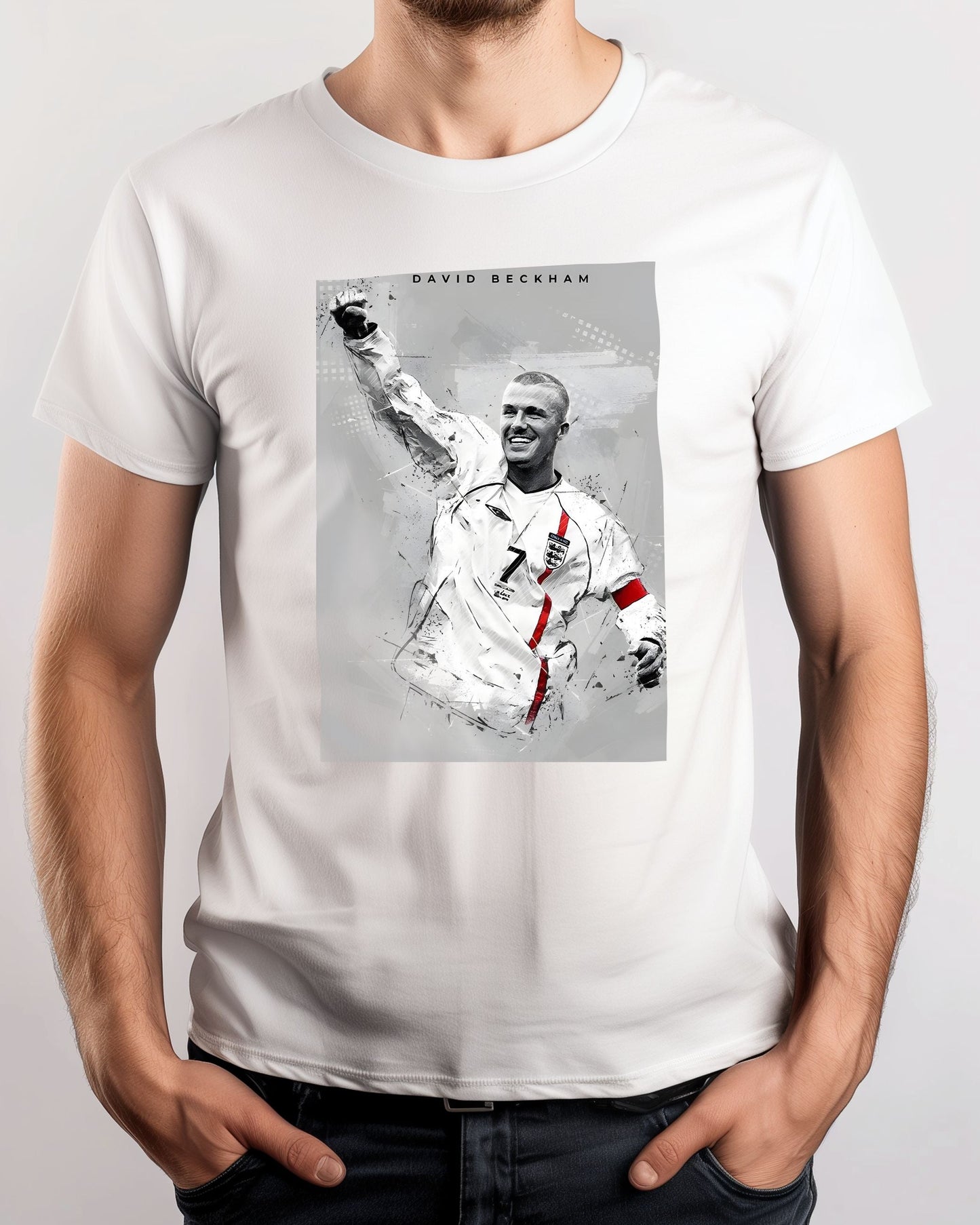 Tee David Beckham England Legend - @ArtStyle
