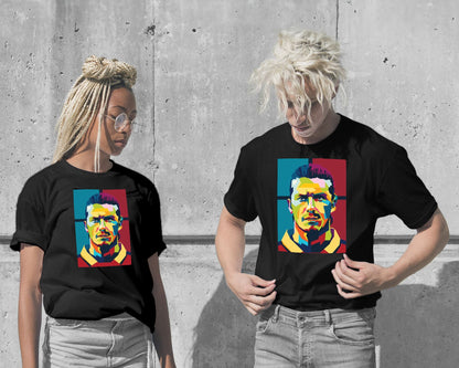 T-Shirt-David Beckham In Wpap Art Style - @Hanafi-wow.fan