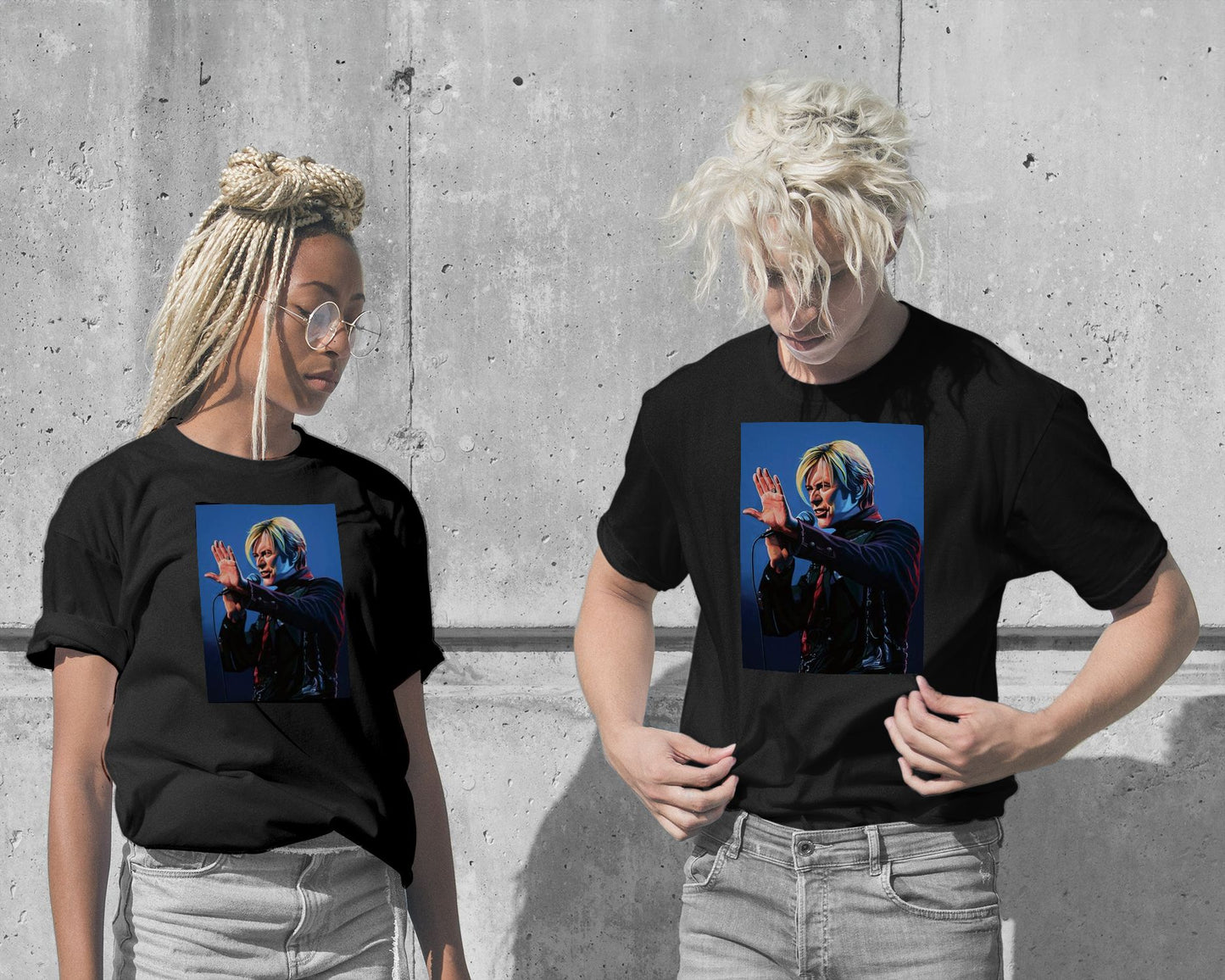 T-Shirt-David Bowie - @Eastonpoison-wow.fan