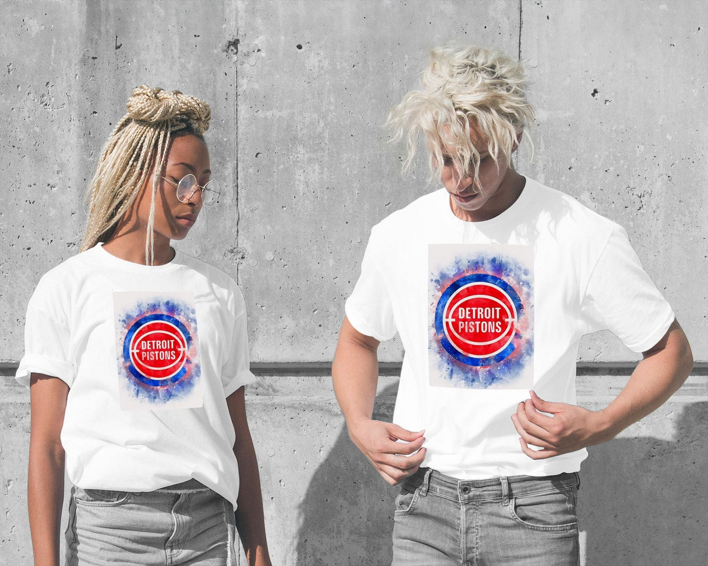 Tee Detroit Pistons - @ArtStyle