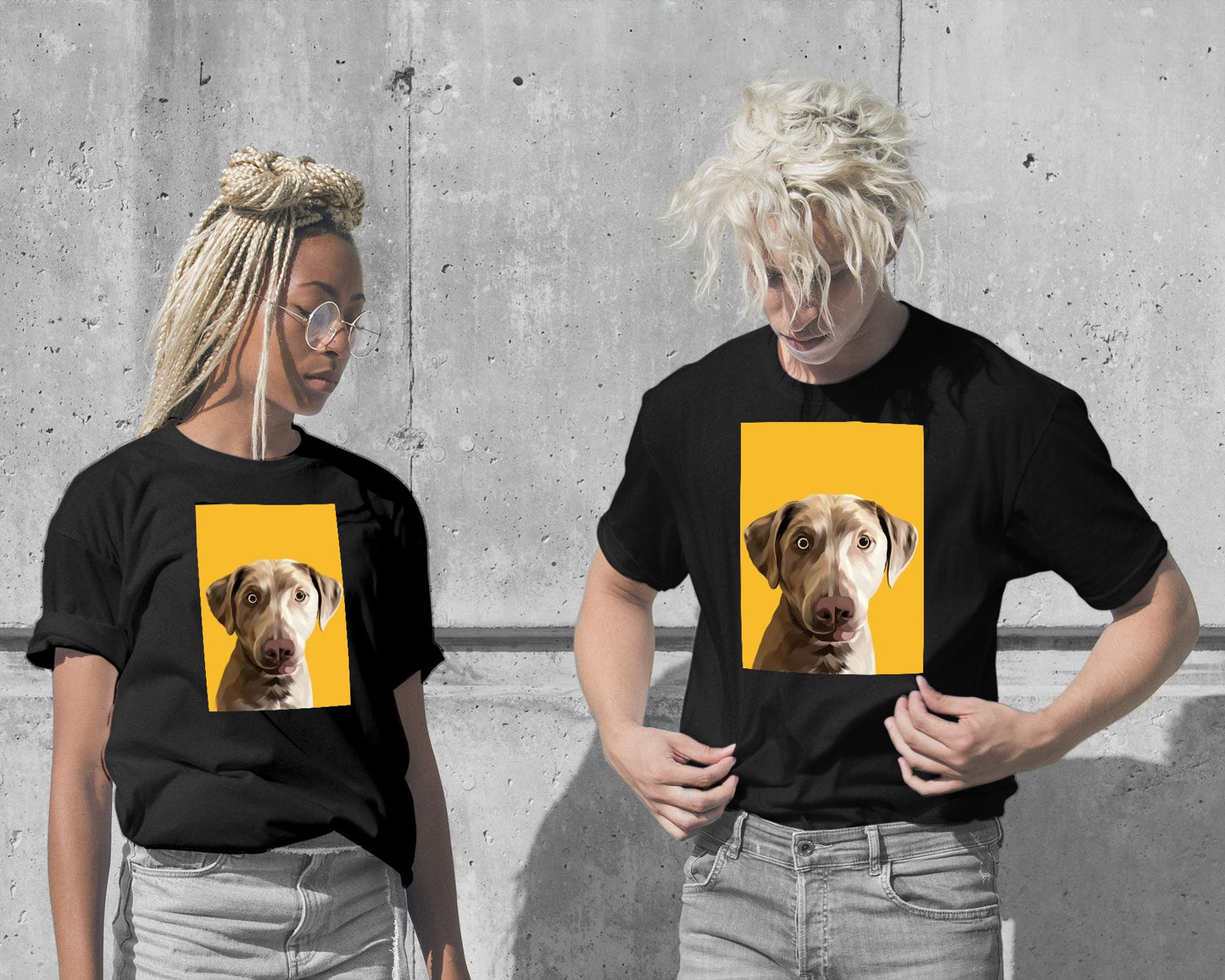 T-Shirt-dogs vector art - @BODAG-wow.fan