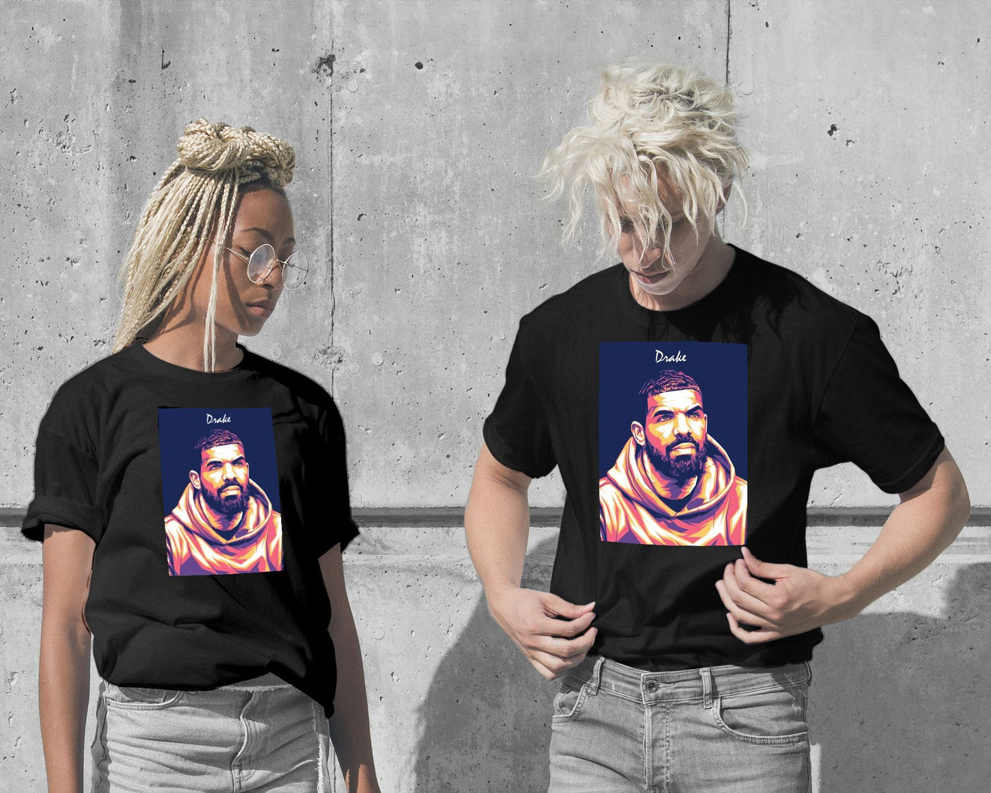 T-Shirt-Drake Pop Art 2 - @LuckyDream-wow.fan