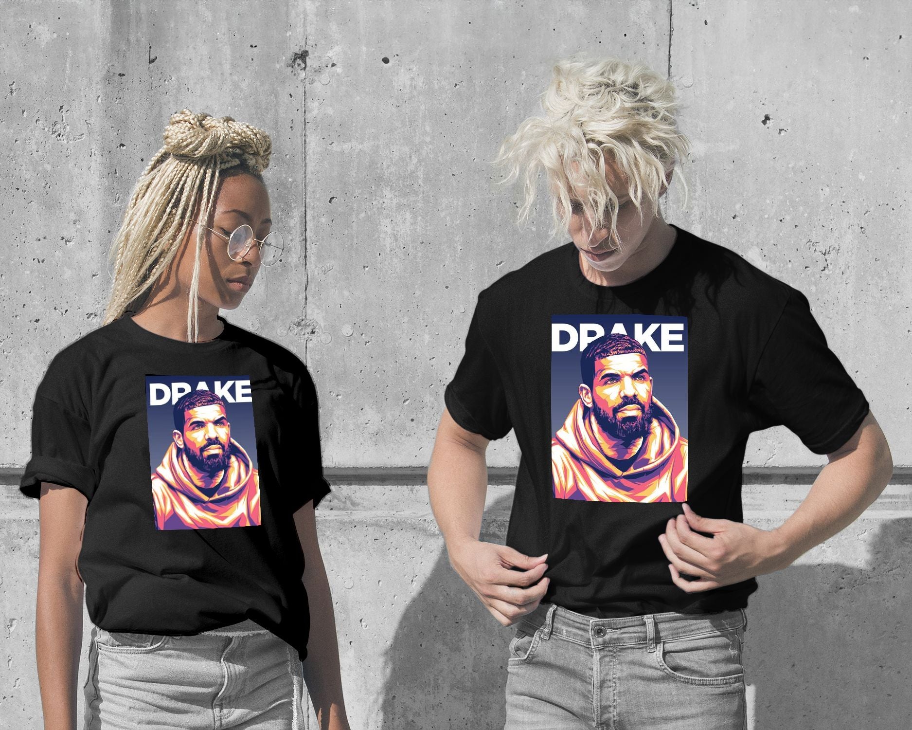 T-Shirt-Drake Pop Art 4 - @LuckyDream-wow.fan