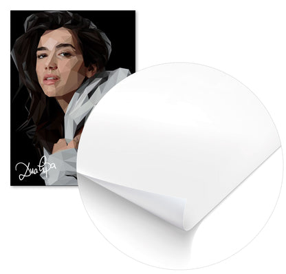 dua lipa fan art - @Artnesia