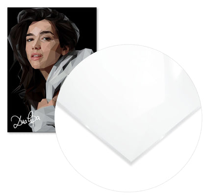 dua lipa fan art - @Artnesia