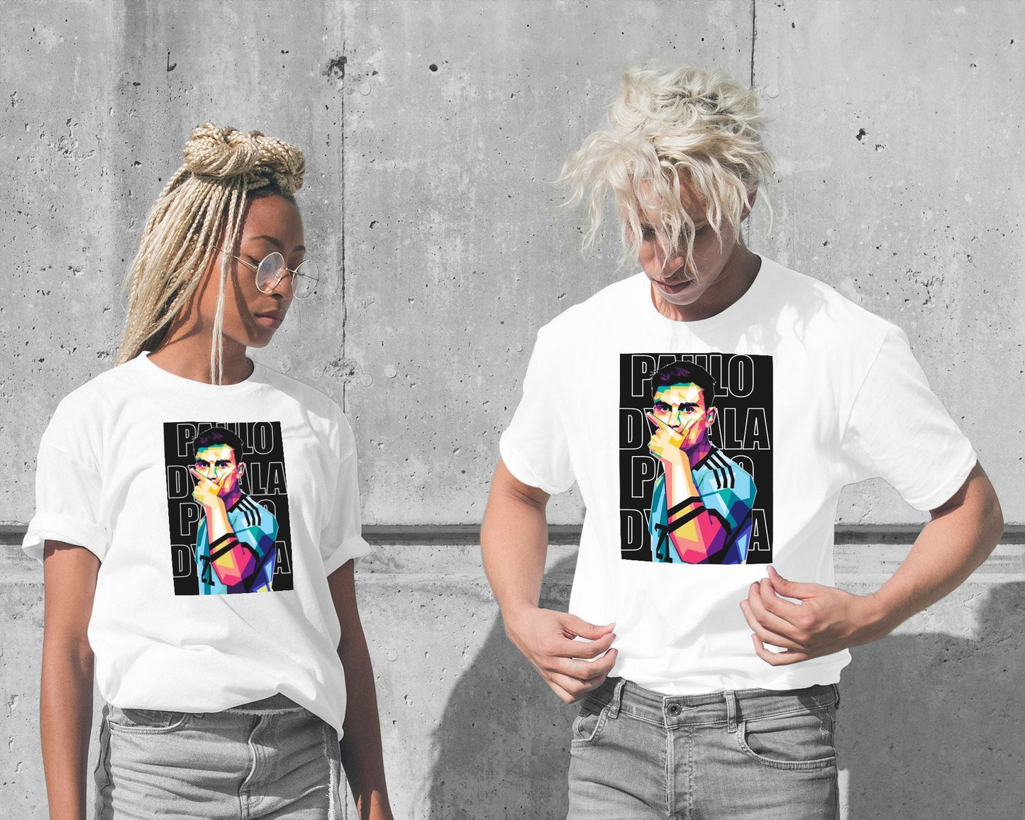 Tee Dybala pop art  - @AsranVektor