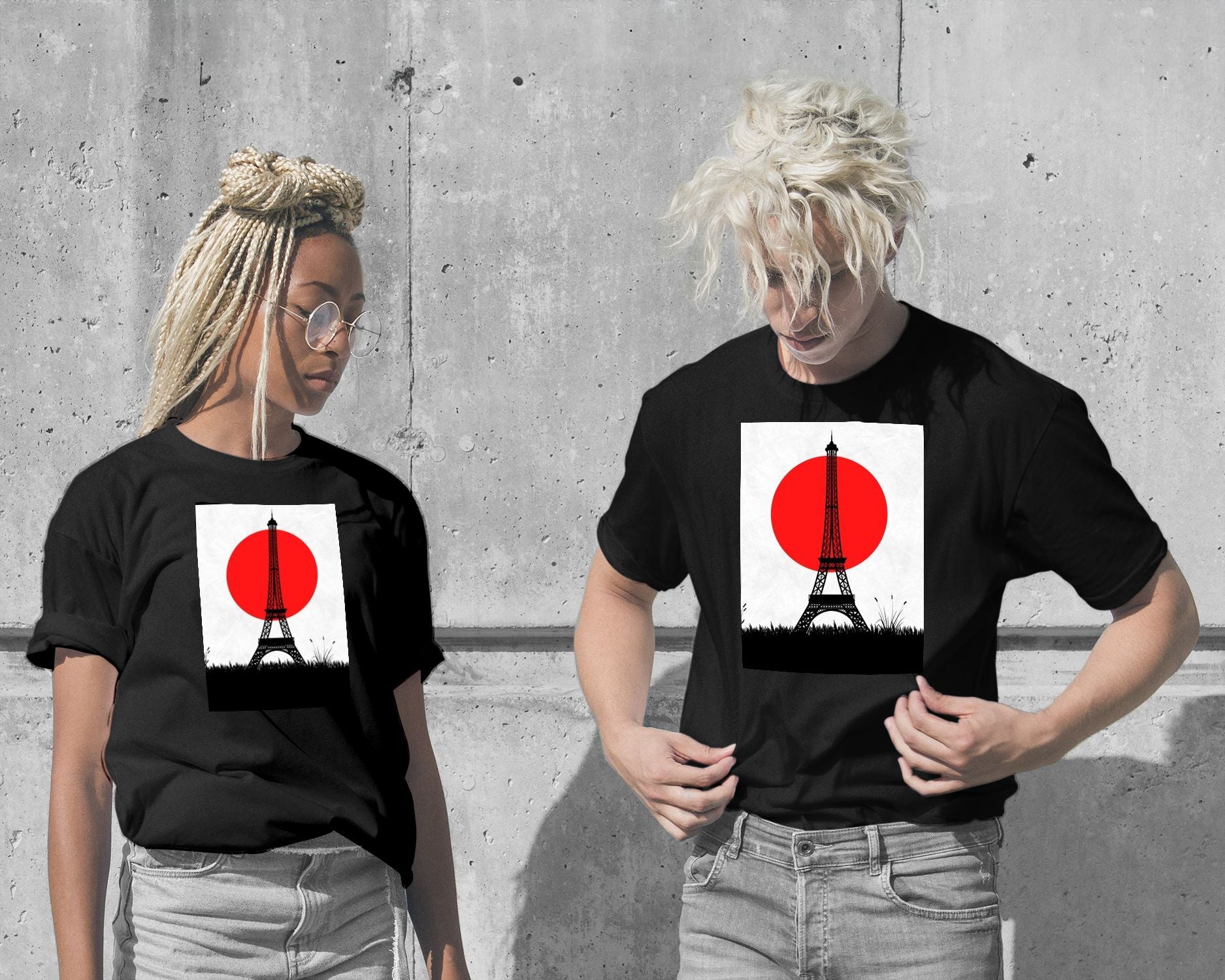 T-Shirt-eiffel tower - @dhmsnm-wow.fan