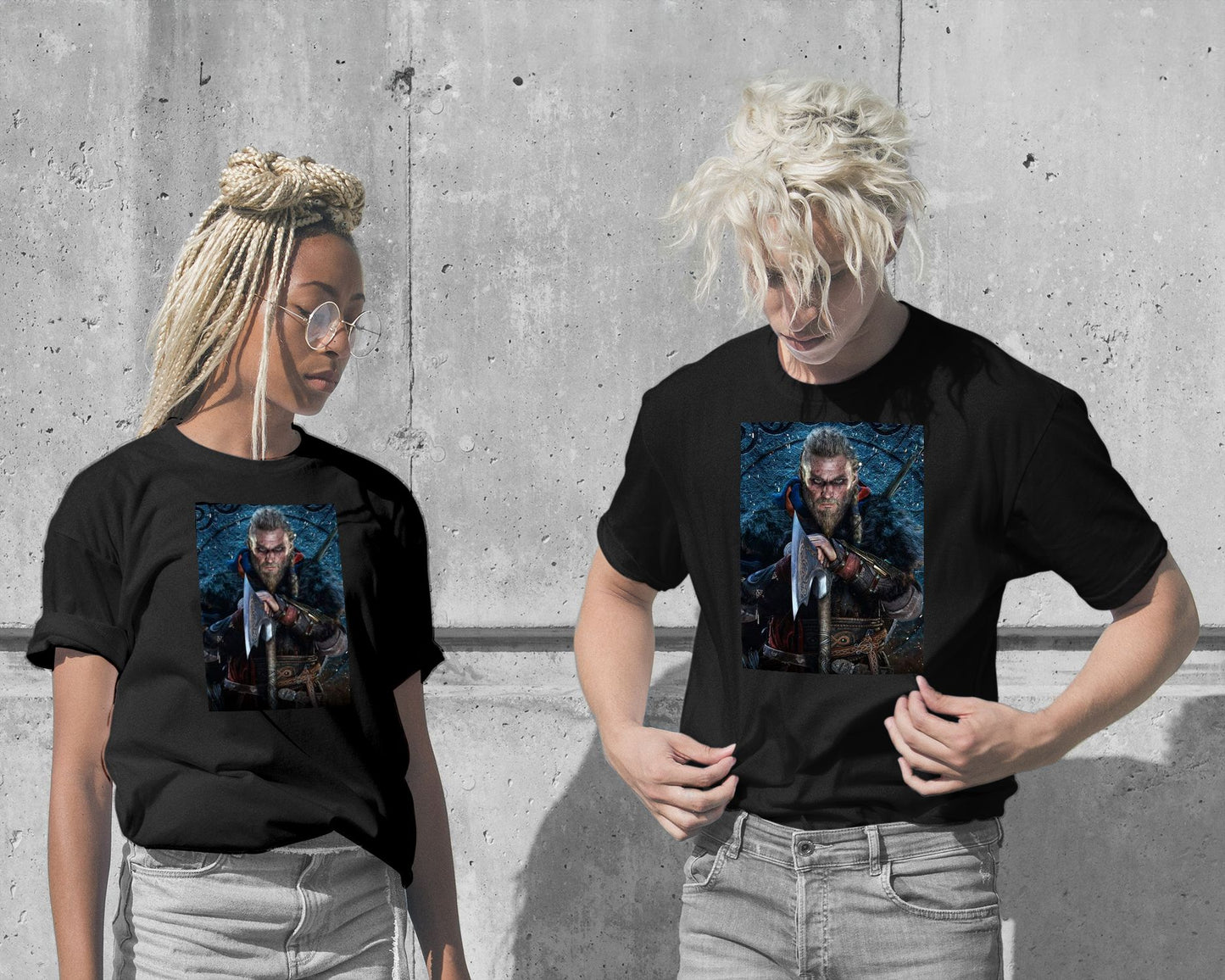 T-Shirt-Eivor Vikings - @LordCreative-wow.fan