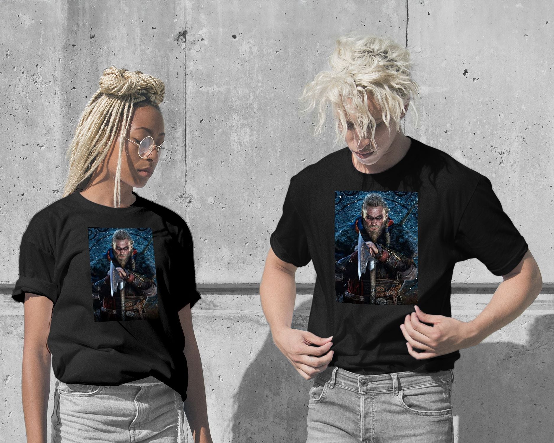 T-Shirt-Eivor Vikings - @LordCreative-wow.fan