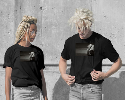 T-Shirt-Elephants interacting - @chusna-wow.fan