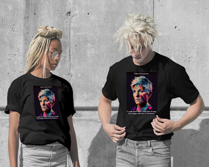 T-Shirt-Ellen DeGeneres Quotes - @WpapArtist-wow.fan