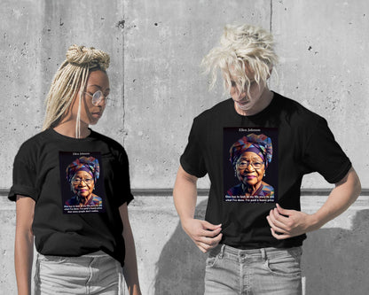 T-Shirt-Ellen Johnson Motivation - @WpapArtist-wow.fan