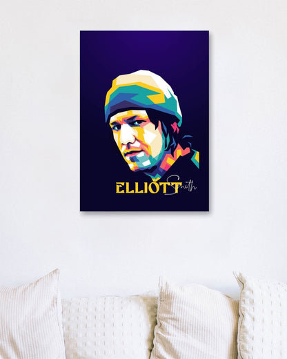 Elliot Smith wpap pop art - @wpapmalang