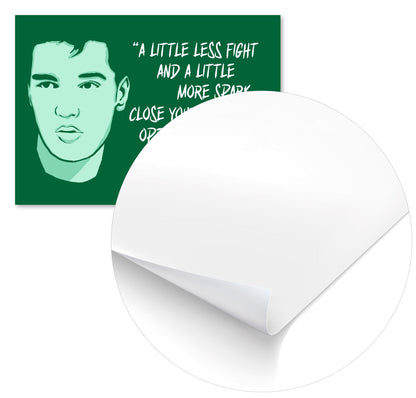 ELVIS PRESLEY ILLUSTRATION QUOTES - @RAMRAMCLUB