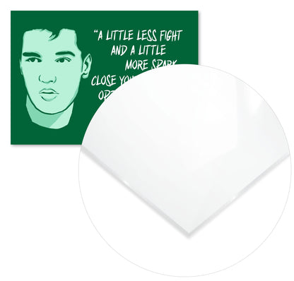 ELVIS PRESLEY ILLUSTRATION QUOTES - @RAMRAMCLUB