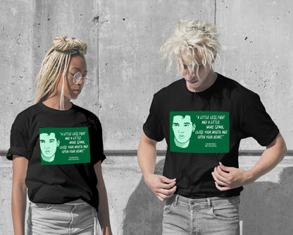 T-Shirt-ELVIS PRESLEY ILLUSTRATION QUOTES - @RAMRAMCLUB-wow.fan