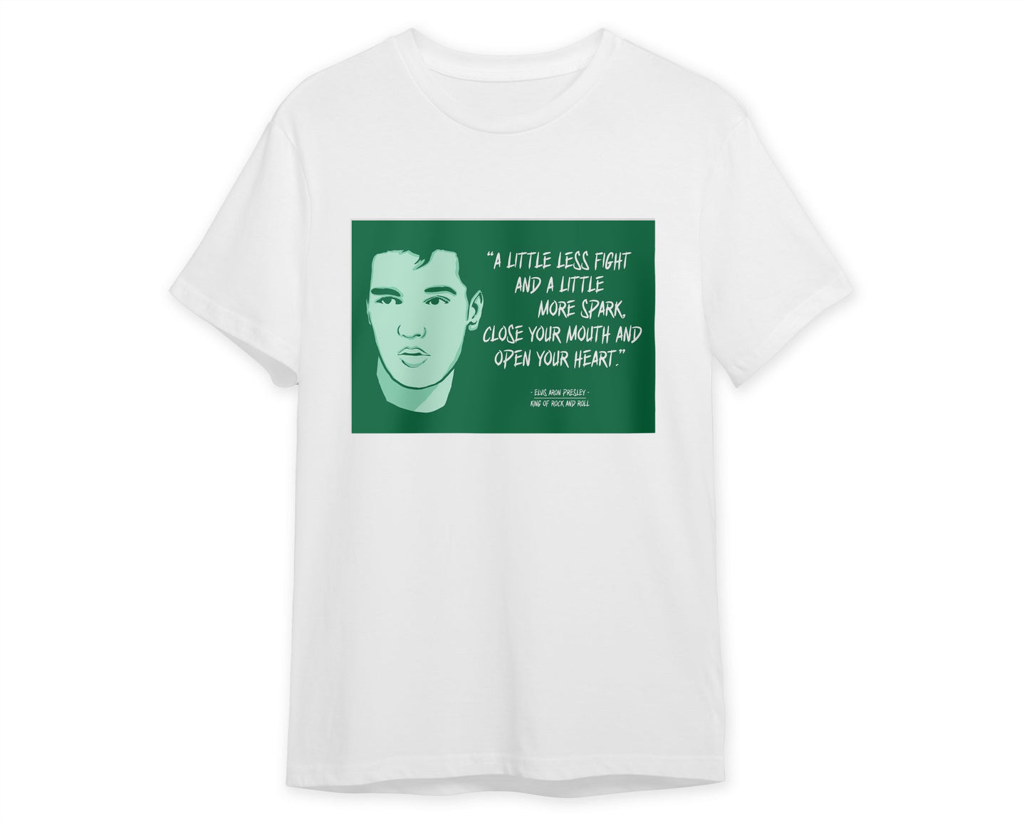 ELVIS PRESLEY ILLUSTRATION QUOTES - @RAMRAMCLUB