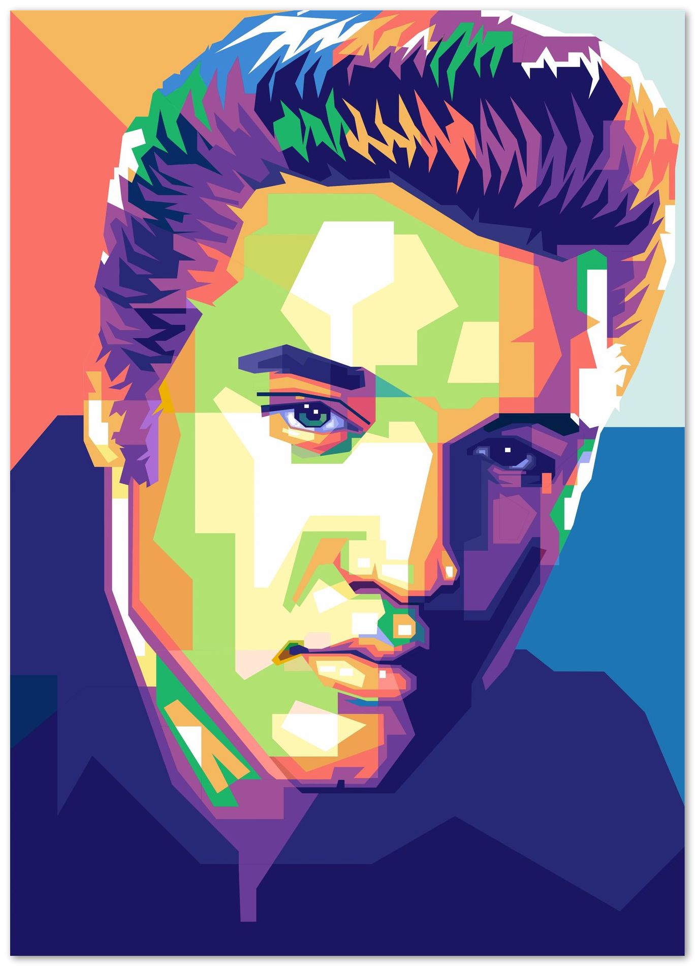Elvis Presley In Pop Art - @WpapArtist - Buy illustrations and