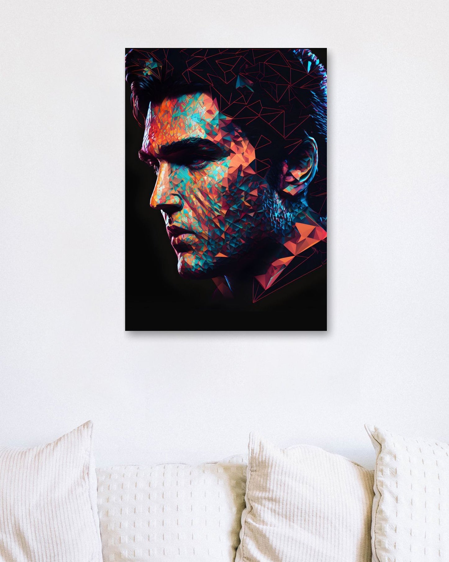 Elvis Presley Low Poly - @WpapArtist