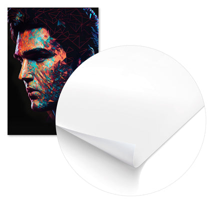 Elvis Presley Low Poly - @WpapArtist