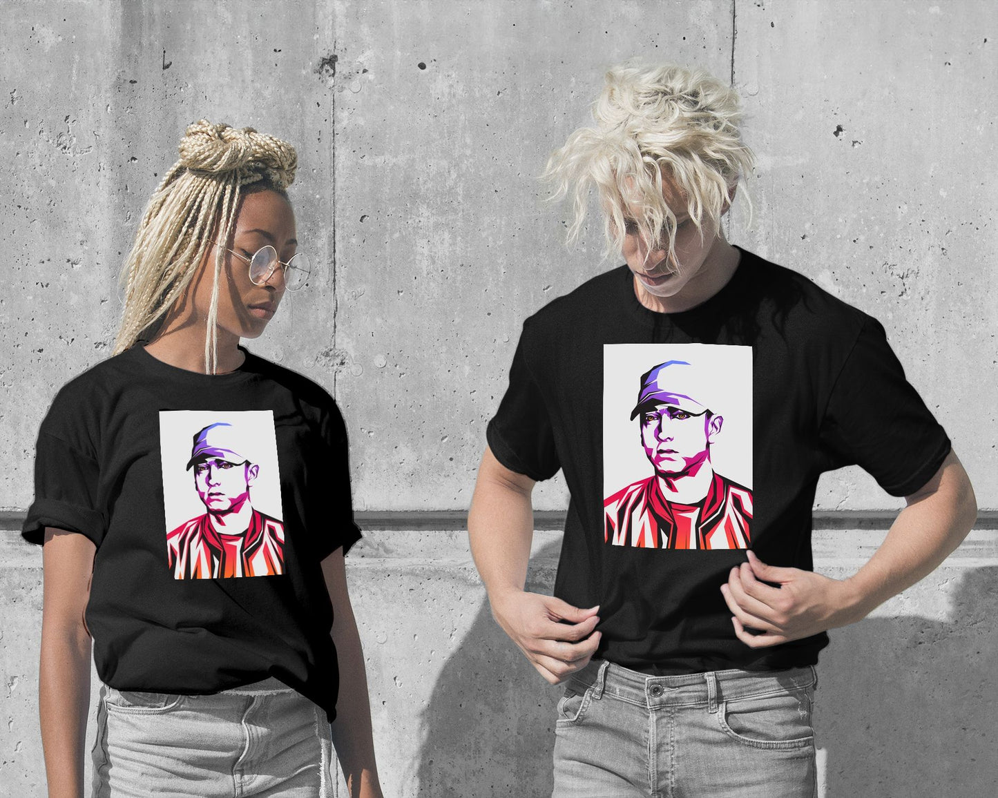 T-Shirt-Eminem Pop Art 3 - @LuckyDream-wow.fan