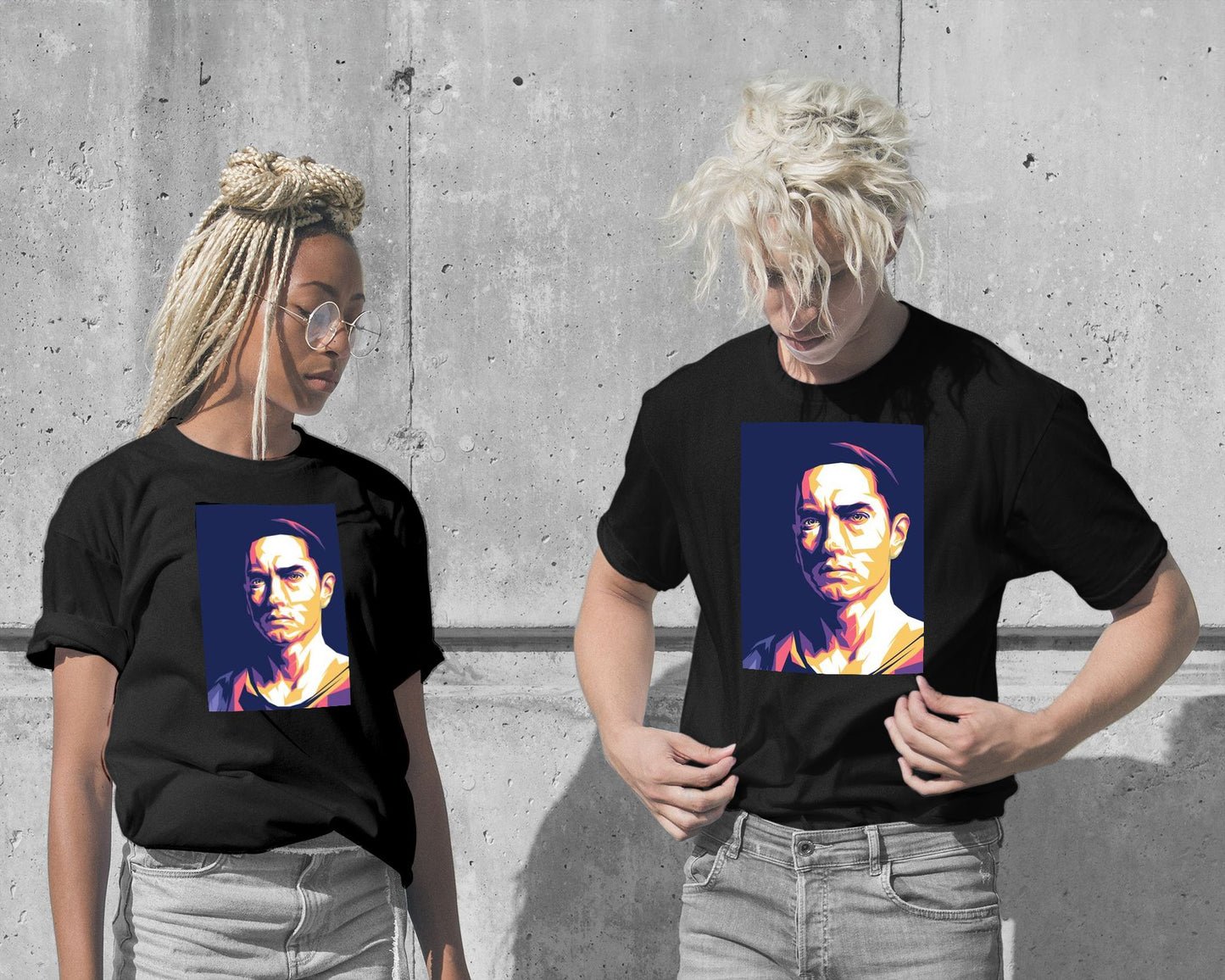 T-Shirt-Eminem Pop Art 5 - @LuckyDream-wow.fan
