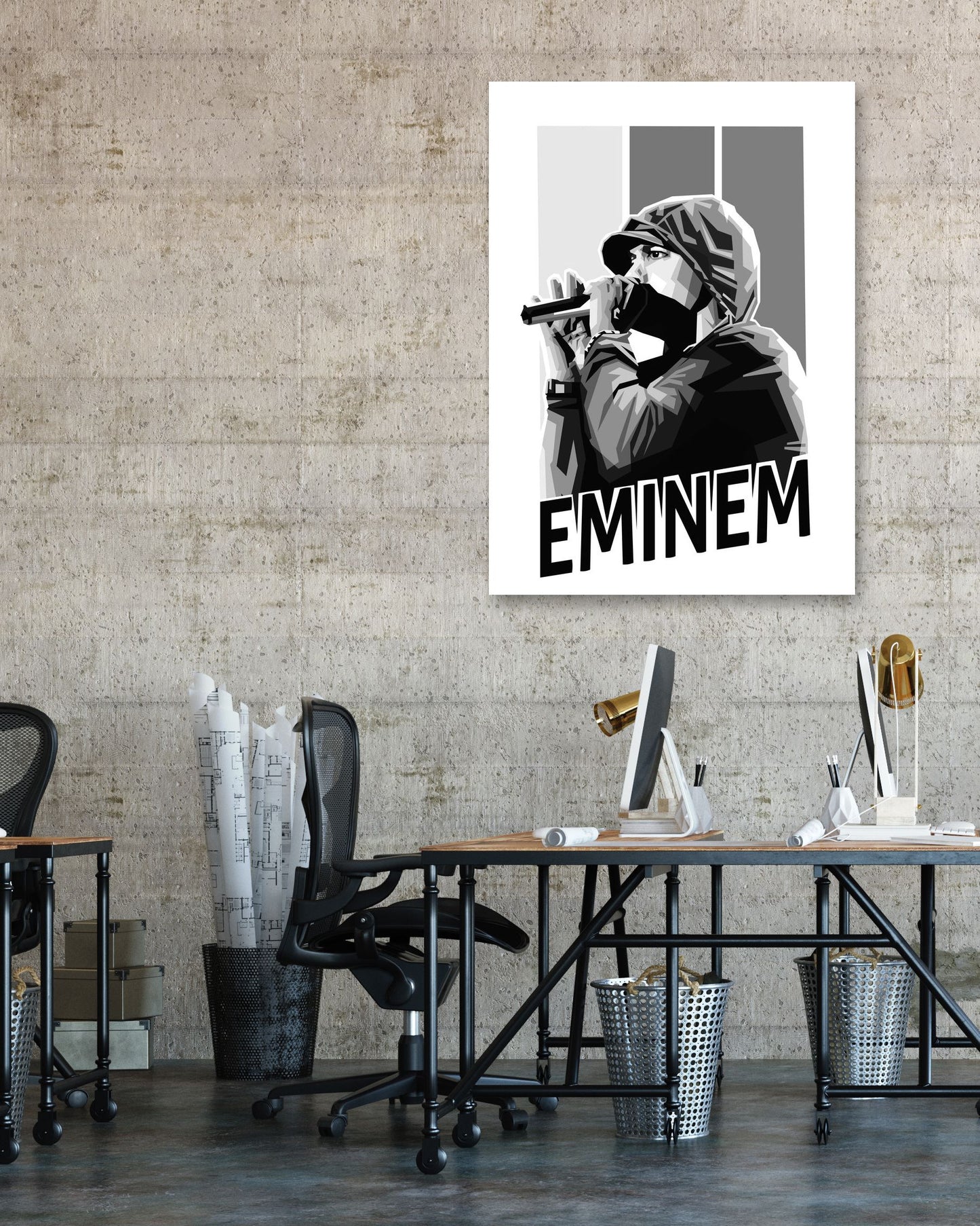 Eminep Black White - @wpapmalang