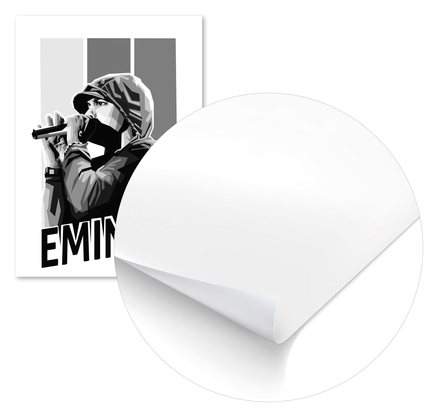 Eminep Black White - @wpapmalang