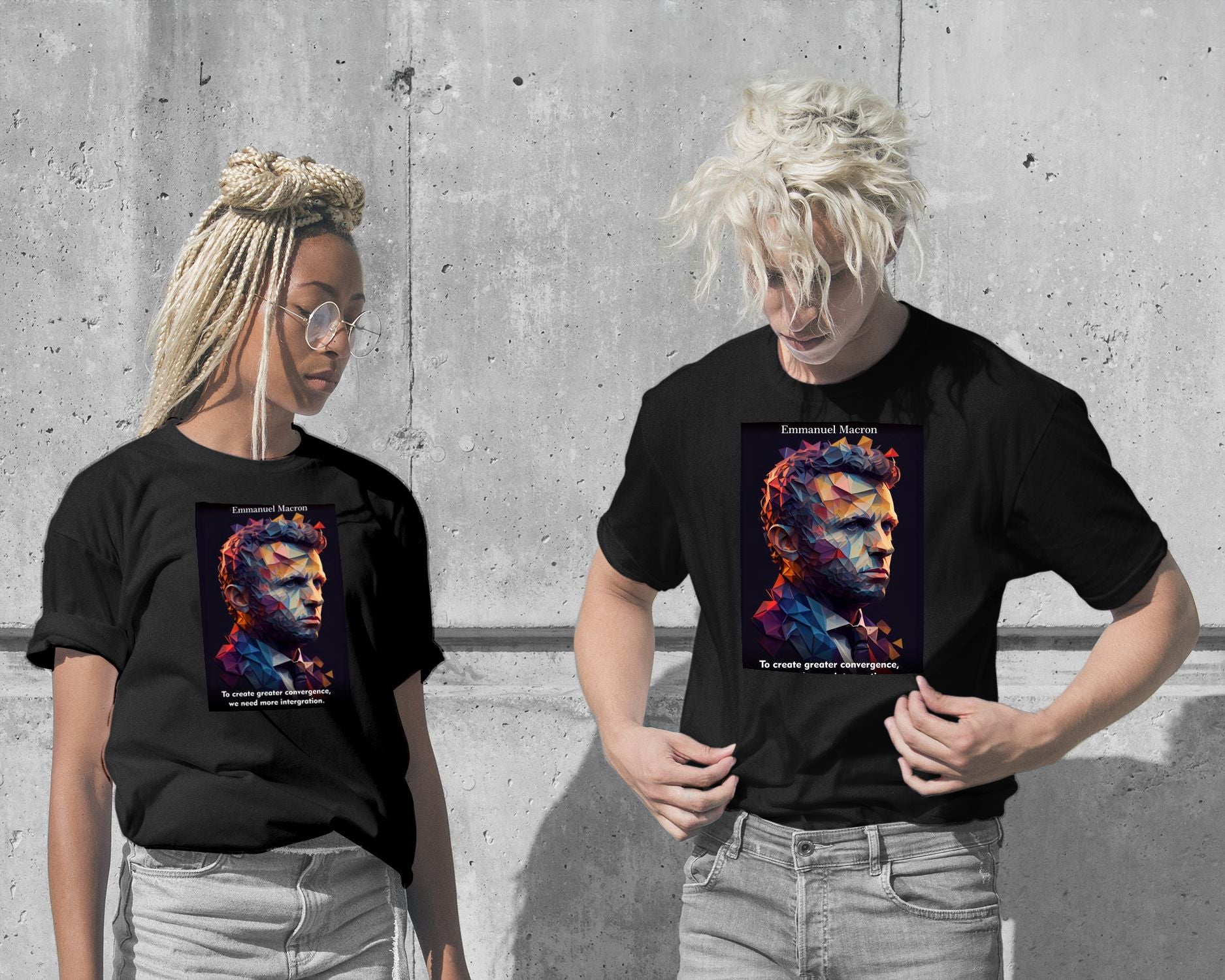 T-Shirt-Emmanuel Macron Quotes - @WpapArtist-wow.fan
