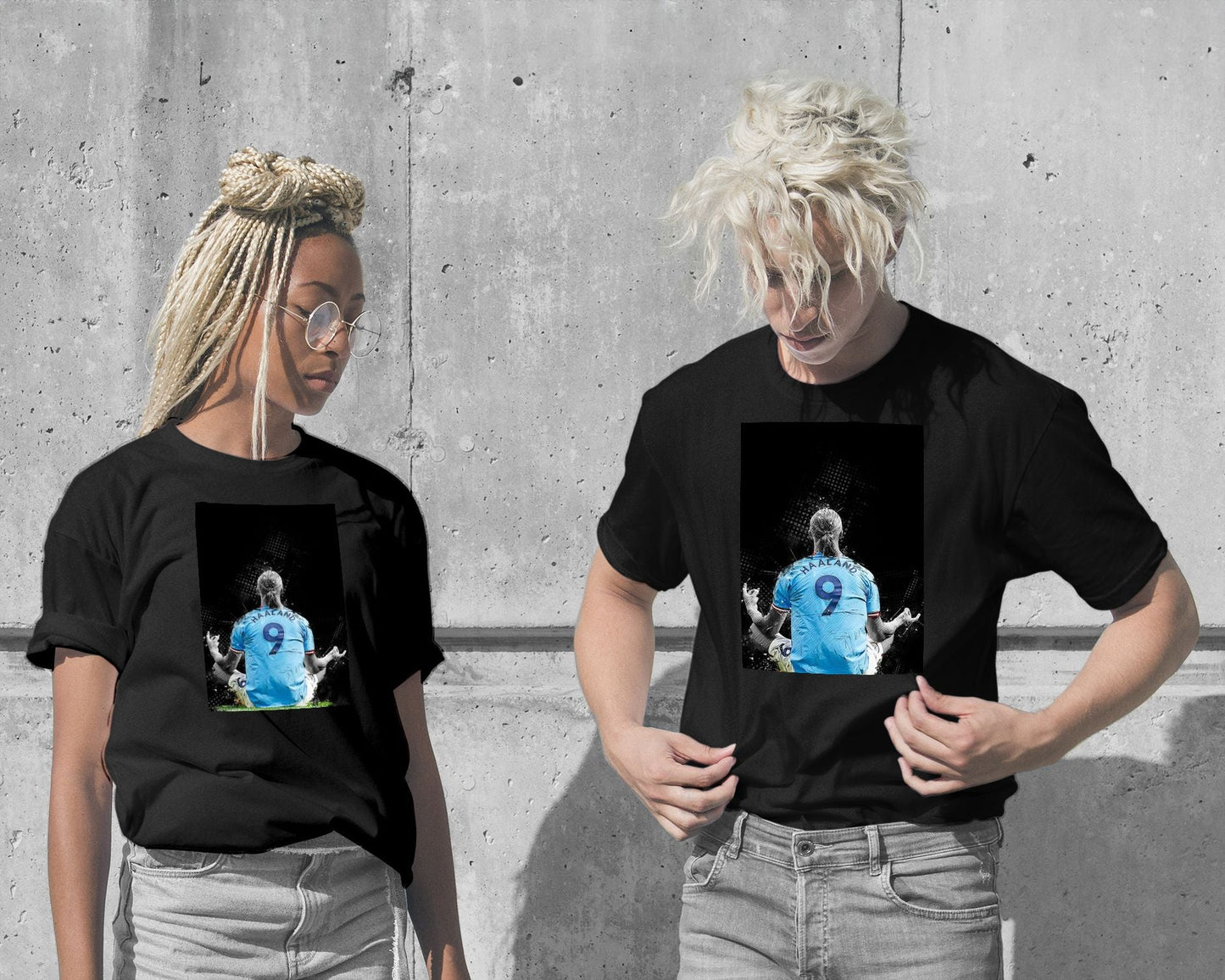 Tee Erling haaland football - @SanDee15