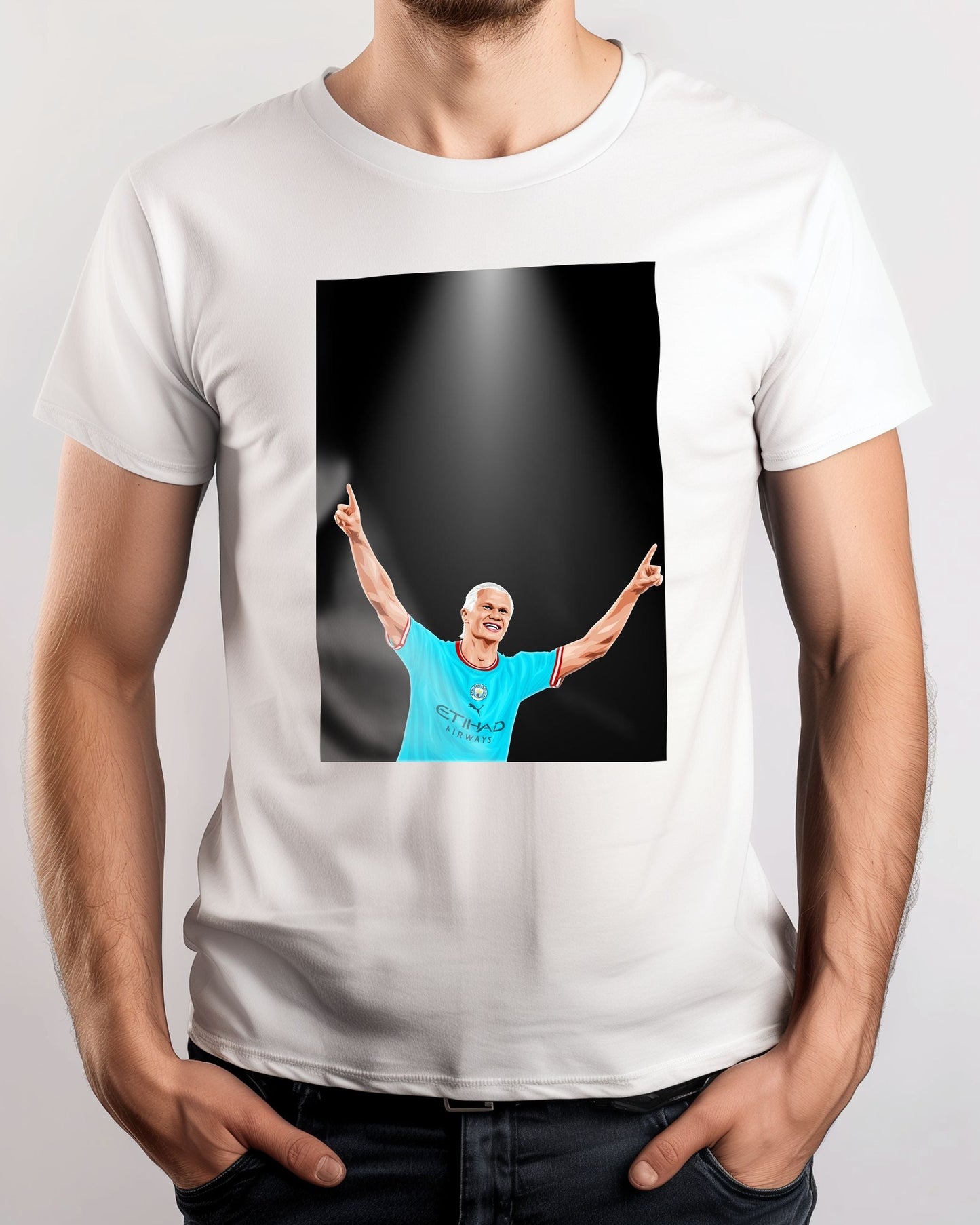 Tee Erling Haaland Mancity - @wpapmalang