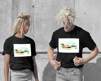 T-Shirt-F-14 in WPAP Illustration - @lintank_popart-wow.fan