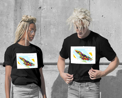 T-Shirt-F-14 Tomcat in WPAP Illustration - @lintank_popart-wow.fan