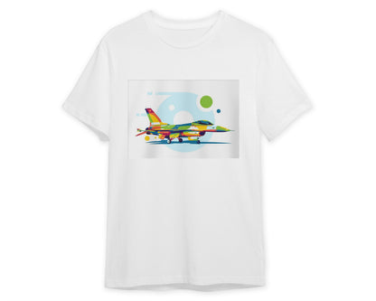 F-16 Fighting Falcon in Pop Art Illustration - @lintank_popart