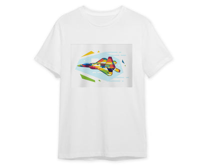 F-22 Raptor in WPAP Illustration - @lintank_popart