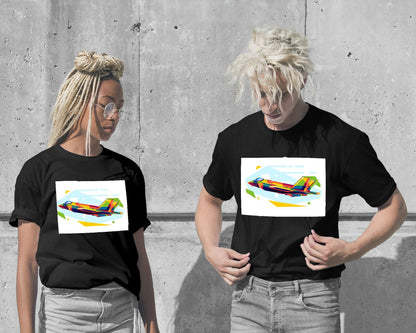 T-Shirt-F-35 in WPAP Illustration - @lintank_popart-wow.fan