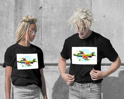 T-Shirt-F9F-2 Panther in Pop Art Illustration - @lintank_popart-wow.fan