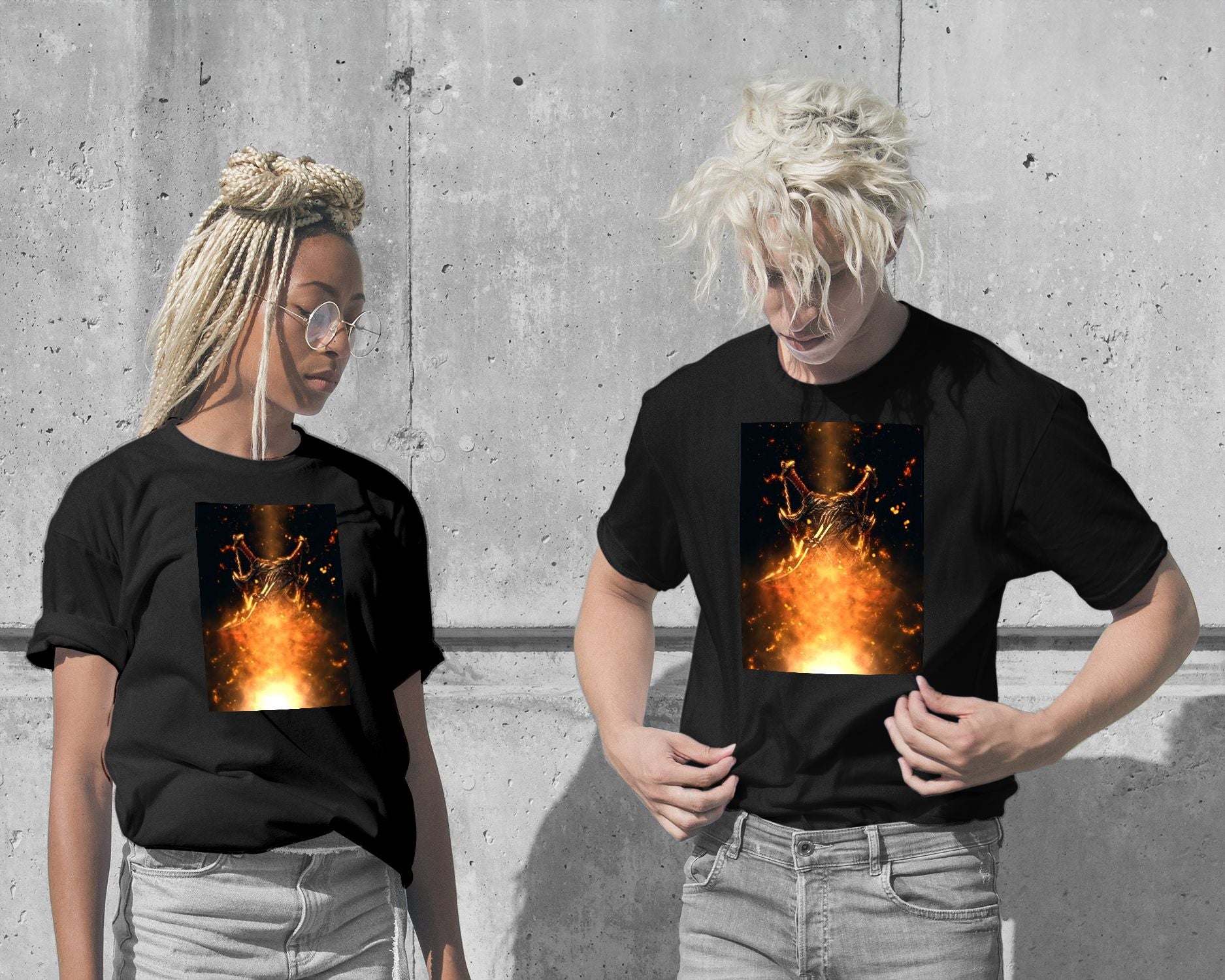 T-Shirt-fantasy Blade - @Mobilunik-wow.fan
