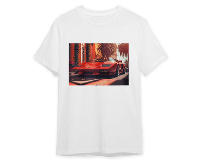 Tee Ferarri Diablo Synthwave - @LightCreative