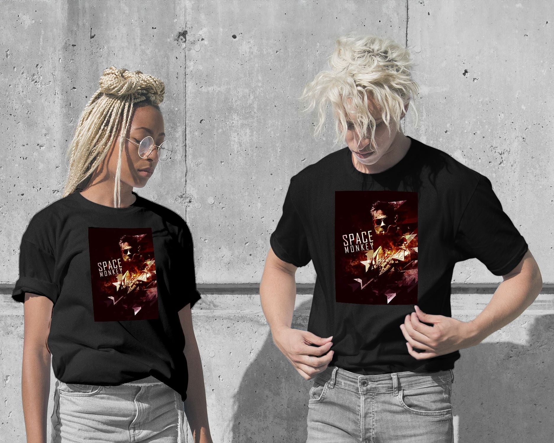 Fight Club Space Monkey - @SyanArt - Buy illustrations and
