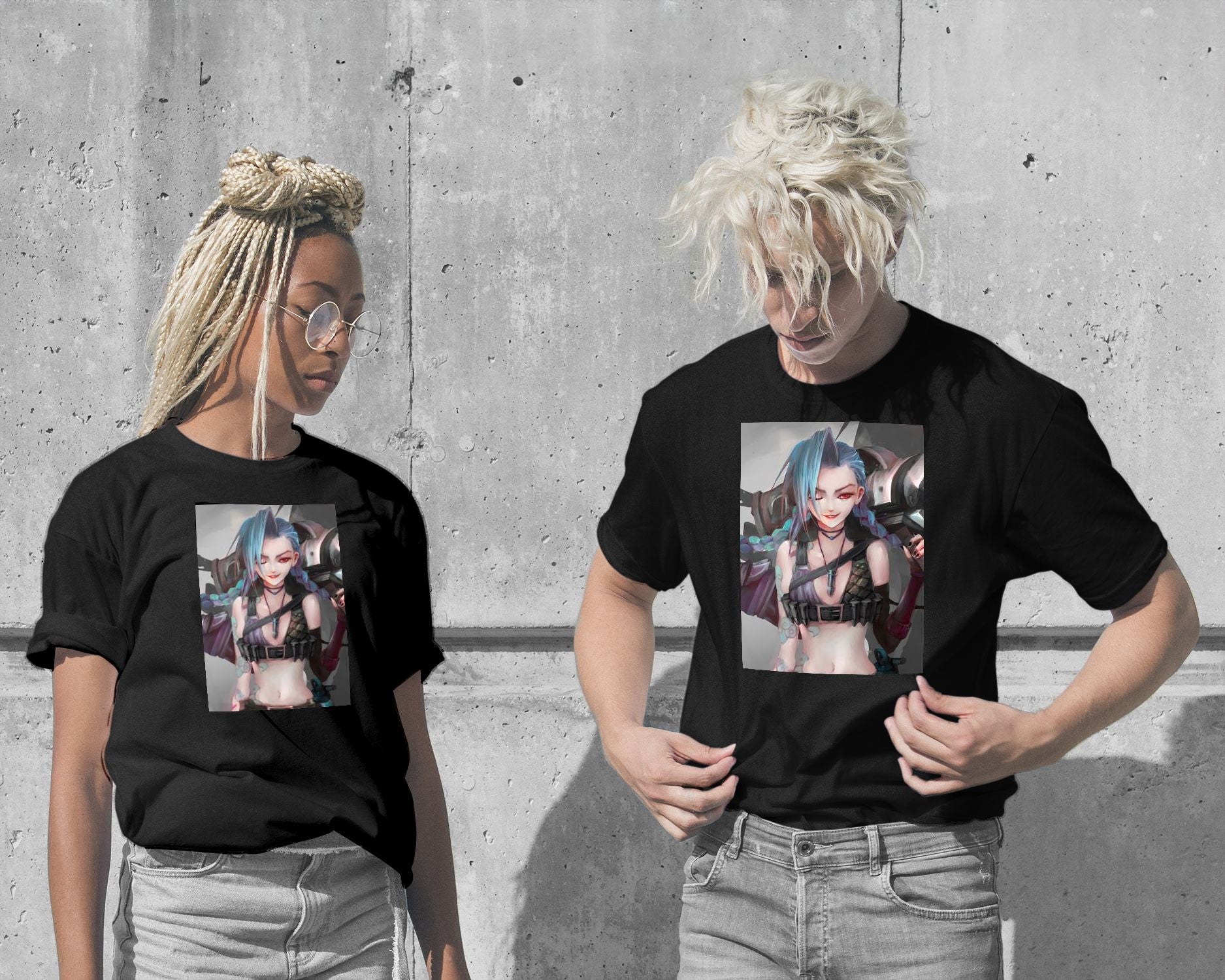 T-Shirt-Fighter Jinx - @LordCreative-wow.fan