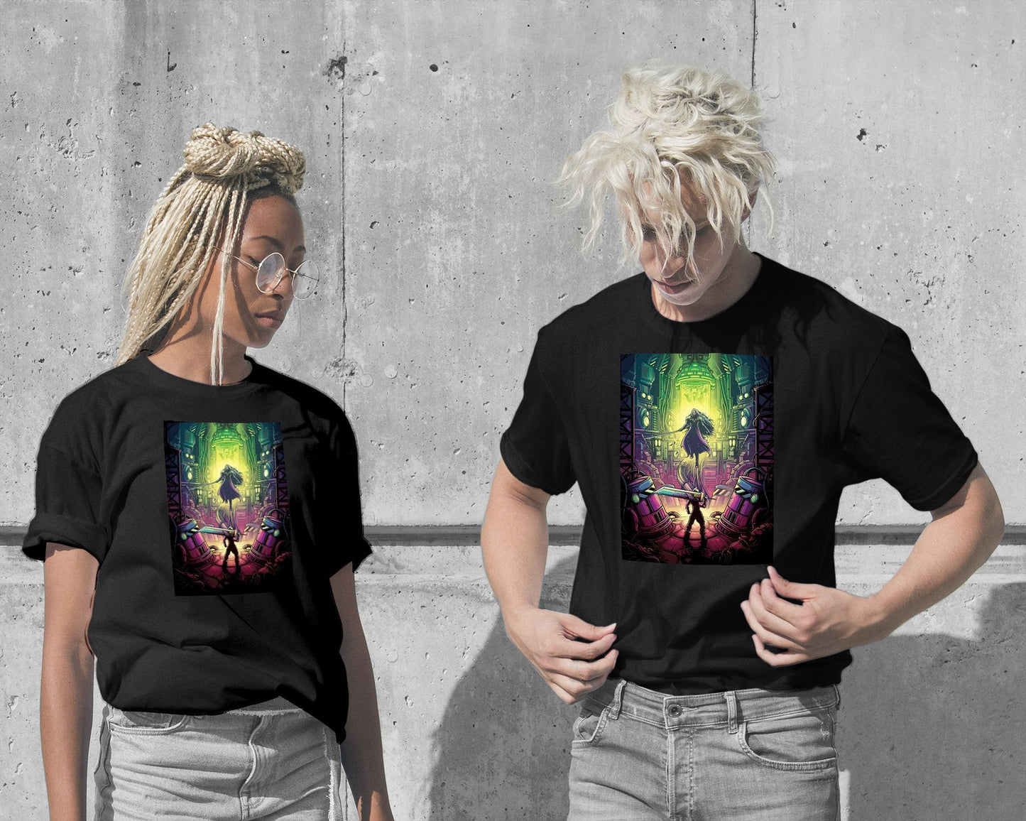 T-Shirt-final fantasy game - @HeeyArt-wow.fan