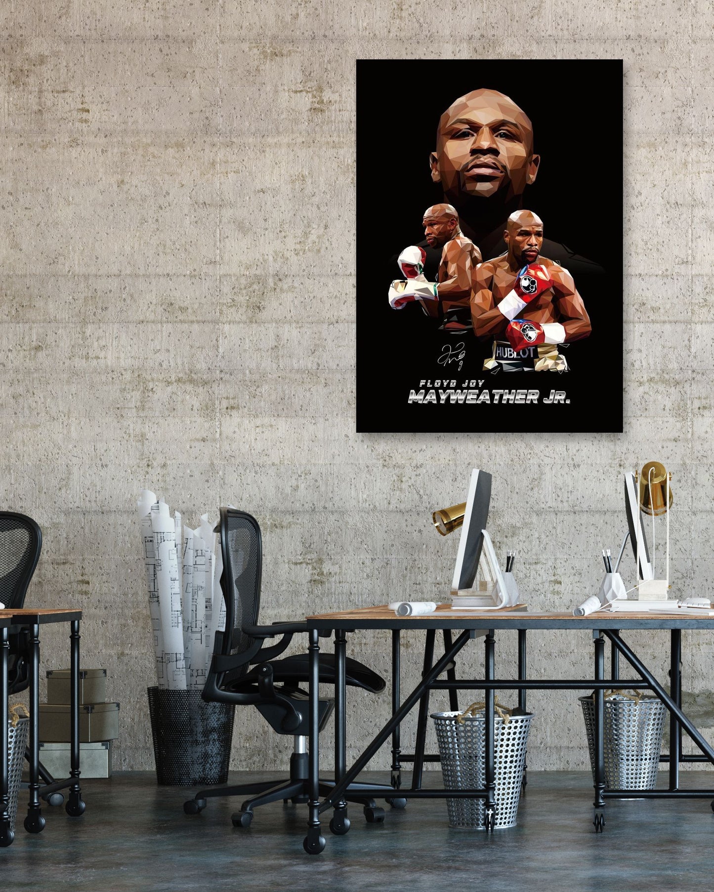 floyd money mayweather jr - @Artnesia