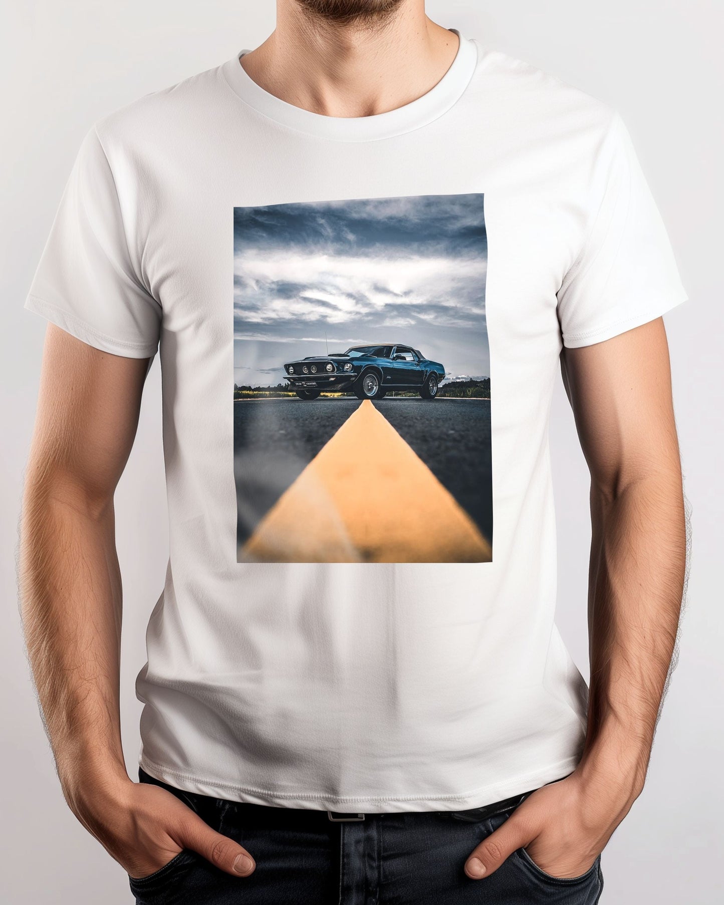 Tee Ford Mustang Mach 1 - @SpeedArt